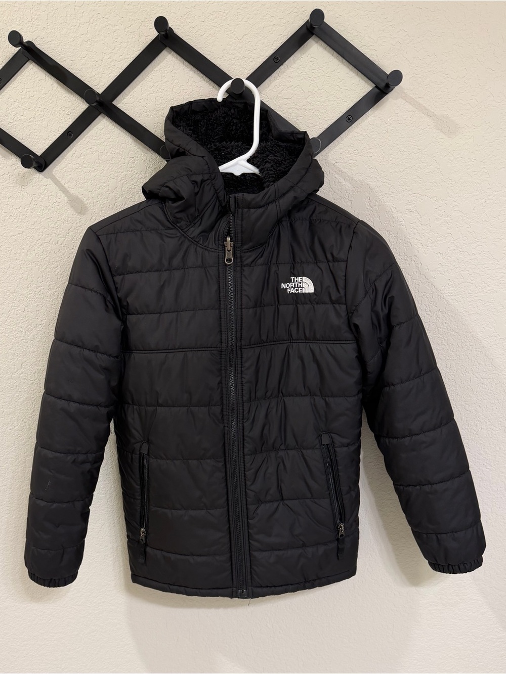 North Face Boys Mount Chimborazo Reversible Jacket M 10/12